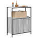 Dulap de baie cu rafturi Gri Sonoma 76,5x35x95 cm - WALTI WALTI