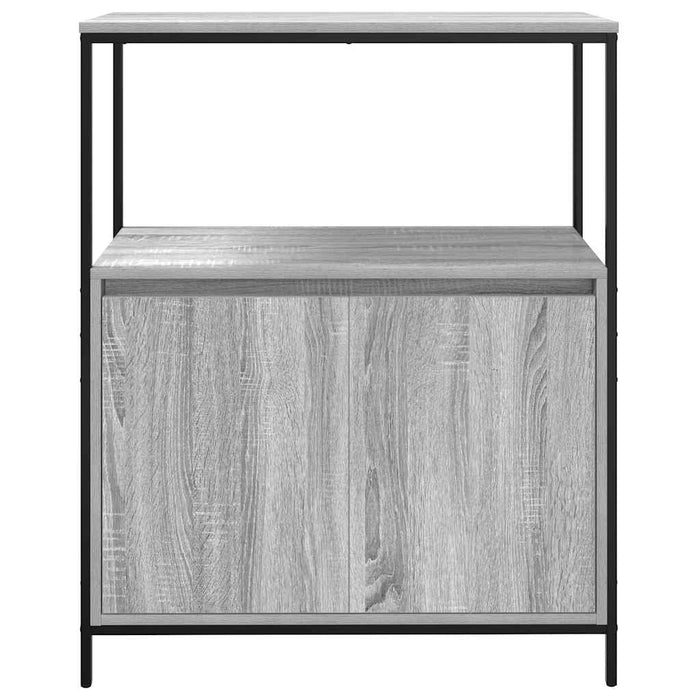 Dulap de baie cu rafturi Gri Sonoma 76,5x35x95 cm - WALTI WALTI