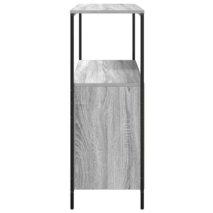 Dulap de baie cu rafturi Gri Sonoma 76,5x35x95 cm - WALTI WALTI