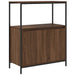 Dulap de baie cu rafturi Stejar maro 76,5x35x95 cm - WALTI WALTI