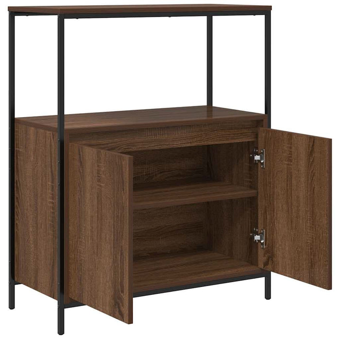 Dulap de baie cu rafturi Stejar maro 76,5x35x95 cm - WALTI WALTI