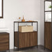 Dulap de baie cu rafturi Stejar maro 76,5x35x95 cm - WALTI WALTI