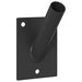 Suport pentru stâlp de steag Negru 10.5 x 7.5 cm Oțel - WALTI WALTI