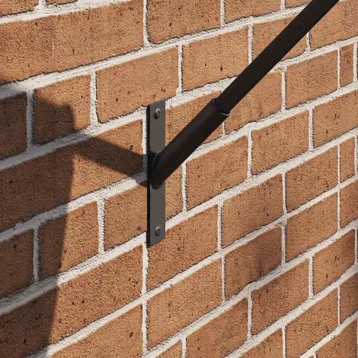Suport pentru stâlp de steag Negru 15 x 3 cm Oțel - WALTI WALTI