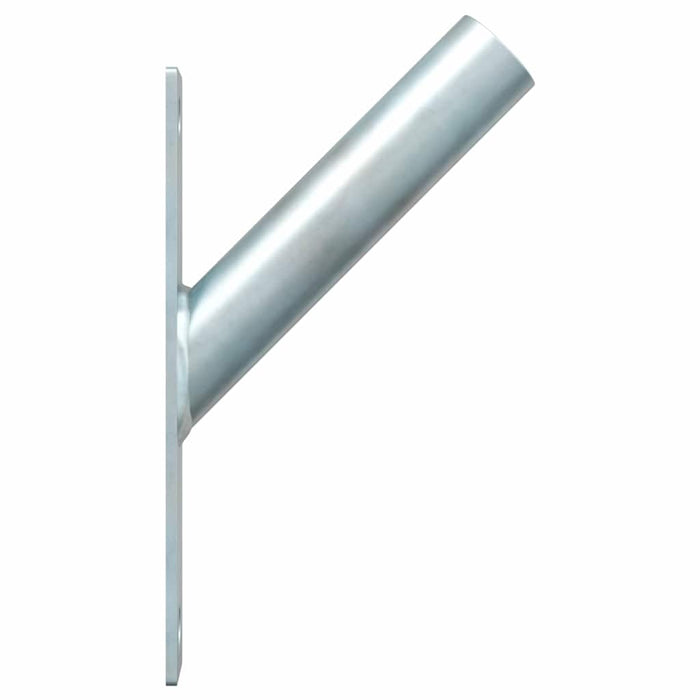 Suport pentru stâlp de steag Argintiu 15 x 3 cm Oțel - WALTI WALTI