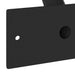 Suport pentru stâlp de steag Negru 13 x 6 cm Oțel - WALTI WALTI