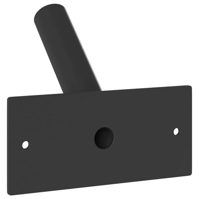 Suport pentru stâlp de steag Negru 13 x 6 cm Oțel - WALTI WALTI