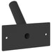 Suport pentru stâlp de steag Negru 13 x 6 cm Oțel - WALTI WALTI