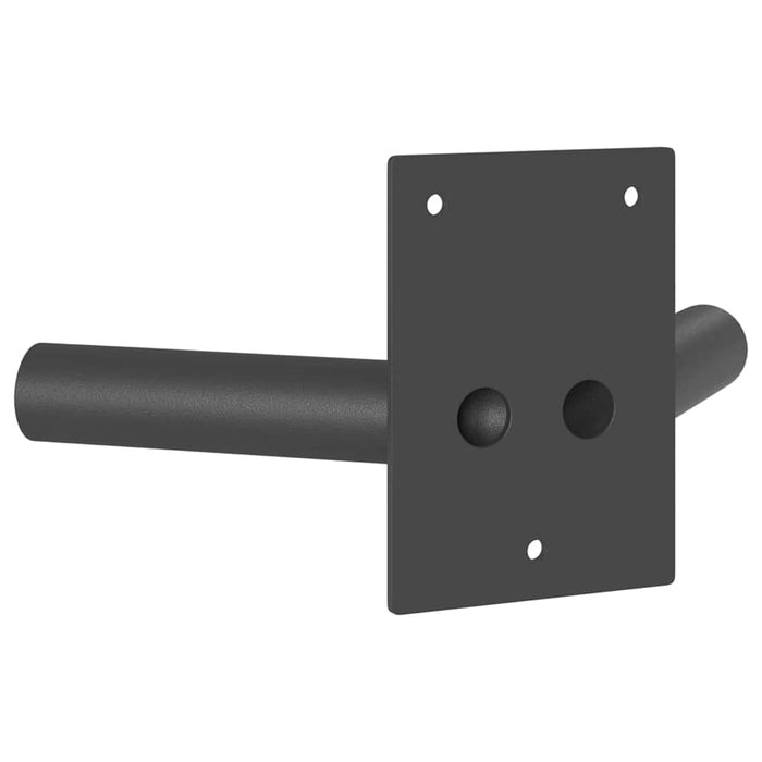 Suport pentru stâlp de steag Negru 11.5 x 7.5 cm Oțel - WALTI WALTI