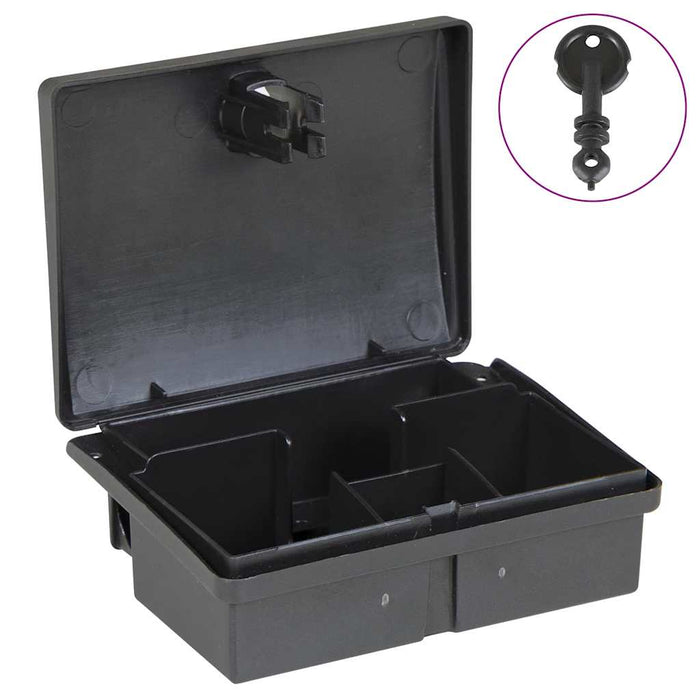 Capcane pentru șoareci 5 buc Negru 13x10x4 cm - WALTI WALTI