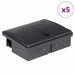 Capcane pentru șoareci 5 buc Negru 13x10x4 cm - WALTI WALTI