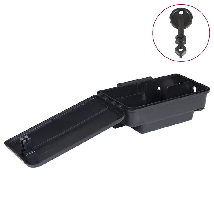 Capcane pentru șoareci 4 buc Negru 22x12,5x7,5 cm - WALTI WALTI