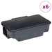 Capcane pentru șoareci 6 buc Negru 22x12,5x7,5 cm - WALTI WALTI