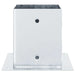 Baze stâlp pătrate 4 buc Argintiu 121x121 mm Oțel galvanizat - WALTI WALTI