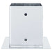 Baze stâlp pătrate 12 buc Argintiu 121x121 mm Oțel galvanizat - WALTI WALTI