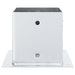 Baze stâlp pătrate 4 buc Argintiu 141x141 mm Oțel galvanizat - WALTI WALTI
