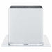 Baze stâlp pătrate 12 buc Argintiu 141x141 mm Oțel galvanizat - WALTI WALTI