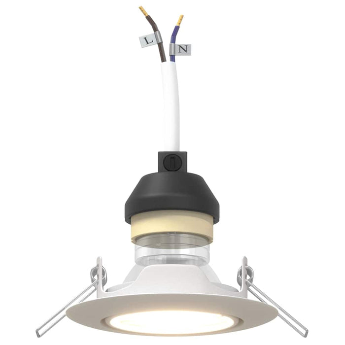 Spot 12 pcs Alb 9 x 9 x 2.5 cm Metal - WALTI WALTI