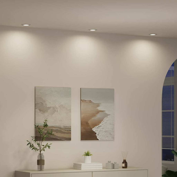 Spot 24 pcs Alb 9 x 9 x 2.5 cm Metal - WALTI WALTI