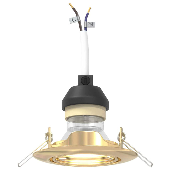 Spot 12 pcs Auriu 9 x 9 x 2.5 cm Metal - WALTI WALTI