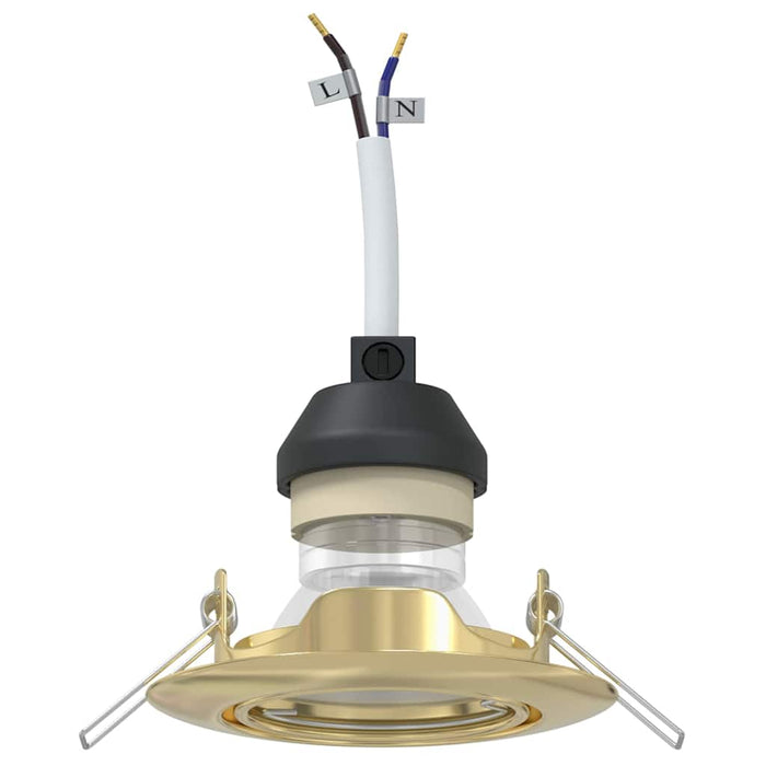 Spot 12 pcs Auriu 9 x 9 x 2.5 cm Metal - WALTI WALTI