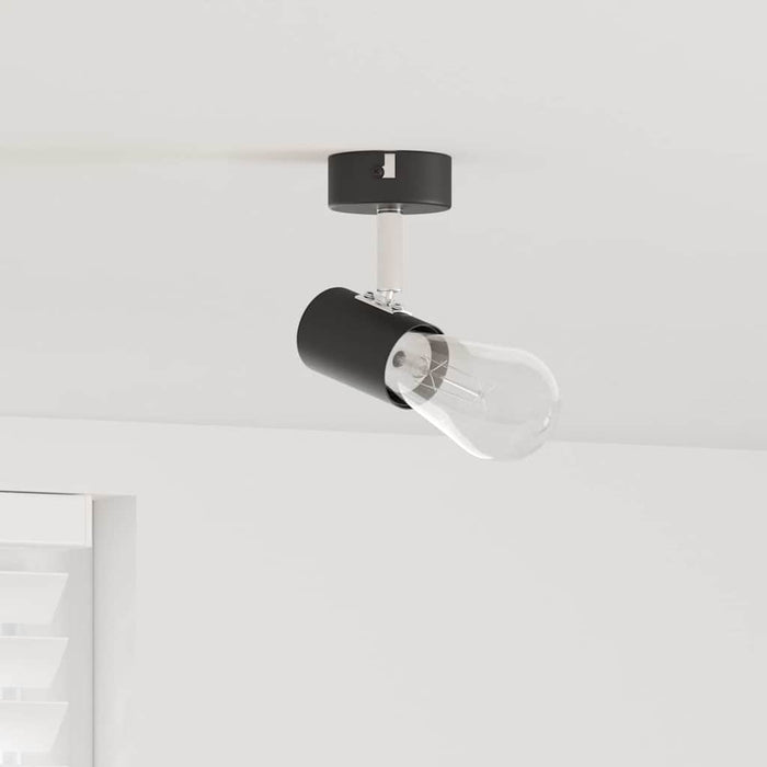 Spot de tavan Negru 6,5 x 6 x 11,5 cm Metal - WALTI WALTI