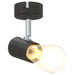 Spot de tavan Negru 6,5 x 6 x 11,5 cm Metal - WALTI WALTI