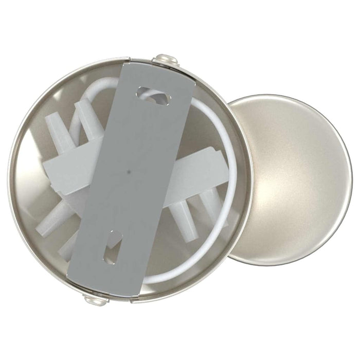Spot de tavan Nichel 6,5 x 6 x 11,5 cm Metal - WALTI WALTI