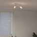 Spot de tavan Alb 26 x 6,5 x 11,5 cm Metal - WALTI WALTI