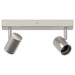 Spot de tavan Nichel 26 x 6,5 x 11,5 cm Metal - WALTI WALTI