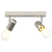 Spot de tavan Nichel 26 x 6,5 x 11,5 cm Metal - WALTI WALTI