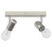 Spot de tavan Nichel 26 x 6,5 x 11,5 cm Metal - WALTI WALTI