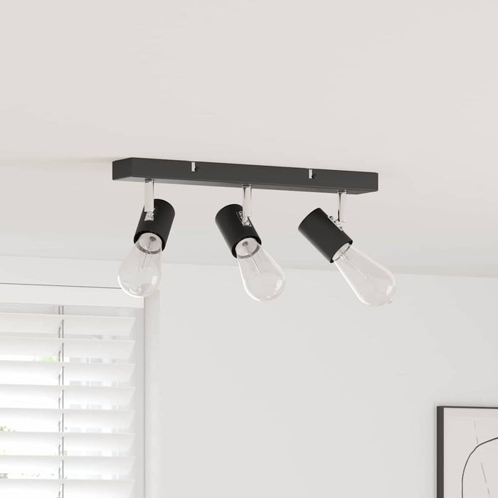 Spot de tavan Negru 38 x 6,5 x 11,5 cm Metal - WALTI WALTI