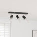 Spot de tavan Negru 38 x 6,5 x 11,5 cm Metal - WALTI WALTI