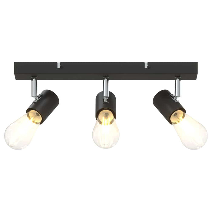 Spot de tavan Negru 38 x 6,5 x 11,5 cm Metal - WALTI WALTI