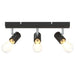 Spot de tavan Negru 38 x 6,5 x 11,5 cm Metal - WALTI WALTI