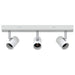 Spot de tavan Alb 38 x 6,5 x 11,5 cm Metal - WALTI WALTI