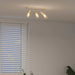 Spot de tavan Nichel 38 x 6,5 x 11,5 cm Metal - WALTI WALTI