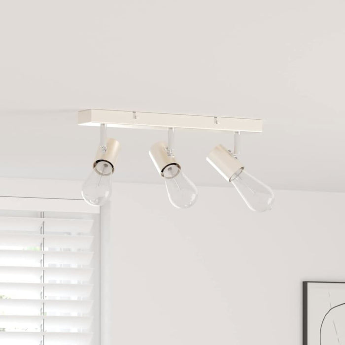 Spot de tavan Nichel 38 x 6,5 x 11,5 cm Metal - WALTI WALTI
