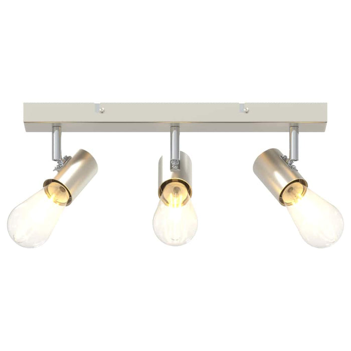 Spot de tavan Nichel 38 x 6,5 x 11,5 cm Metal - WALTI WALTI
