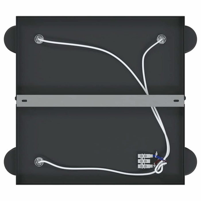 Spot de tavan Negru 26,5 x 26 x 11,5 cm Metal - WALTI WALTI