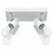 Spot de tavan Alb 26,5 x 26 x 11,5 cm Metal - WALTI WALTI