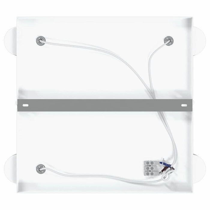 Spot de tavan Alb 26,5 x 26 x 11,5 cm Metal - WALTI WALTI