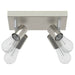 Spot de tavan Nichel 26,5 x 26 x 11,5 cm Metal - WALTI WALTI