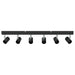Spot de tavan Negru 73 x 6,5 x 11,5 cm Metal - WALTI WALTI