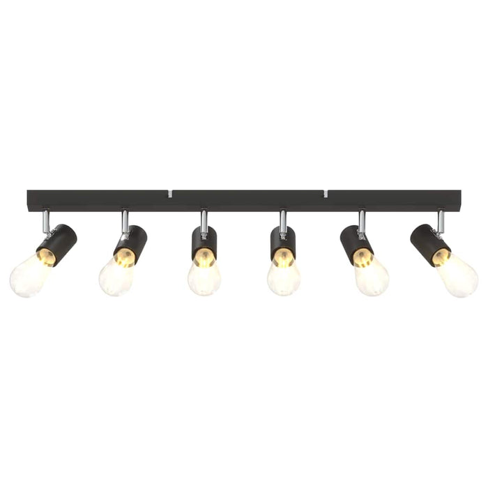 Spot de tavan Negru 73 x 6,5 x 11,5 cm Metal - WALTI WALTI