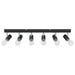 Spot de tavan Negru 73 x 6,5 x 11,5 cm Metal - WALTI WALTI