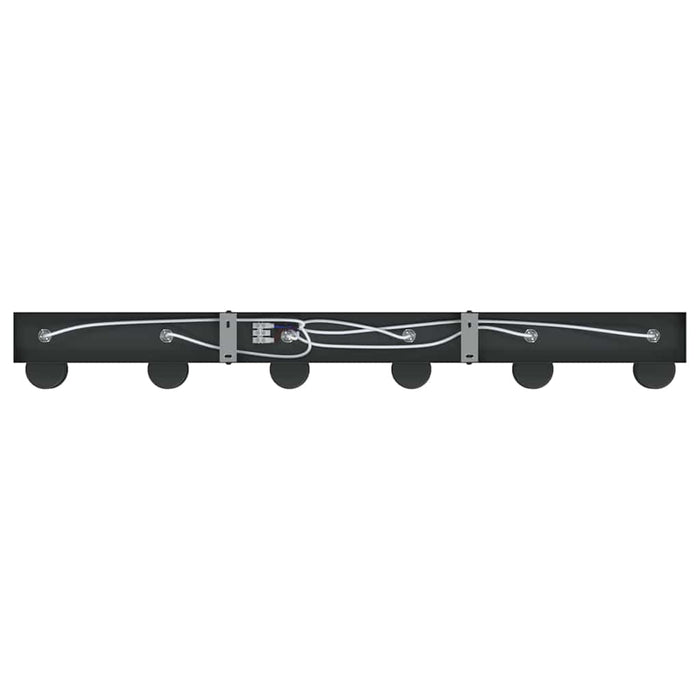 Spot de tavan Negru 73 x 6,5 x 11,5 cm Metal - WALTI WALTI