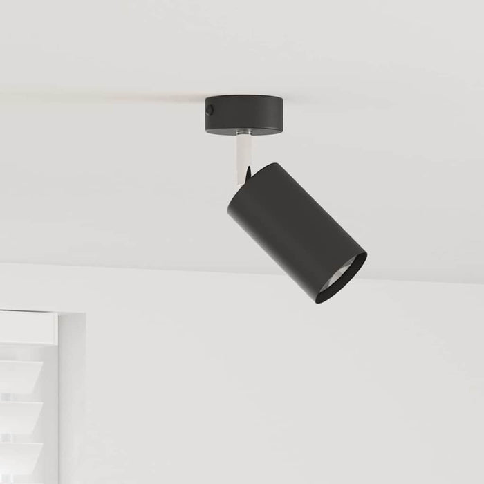 Spot de tavan Negru 6 x 6 x 16 cm Metal - WALTI WALTI