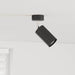 Spot de tavan Negru 6 x 6 x 16 cm Metal - WALTI WALTI